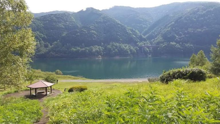 長野県奥木曽湖　正沢親水公園の画像