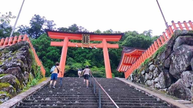 熊野那智大社の二の鳥居