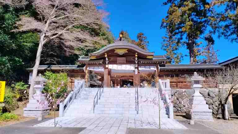 高麗神社の御神門
