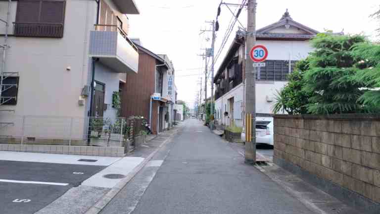 淡路島洲本市のレトロこみち