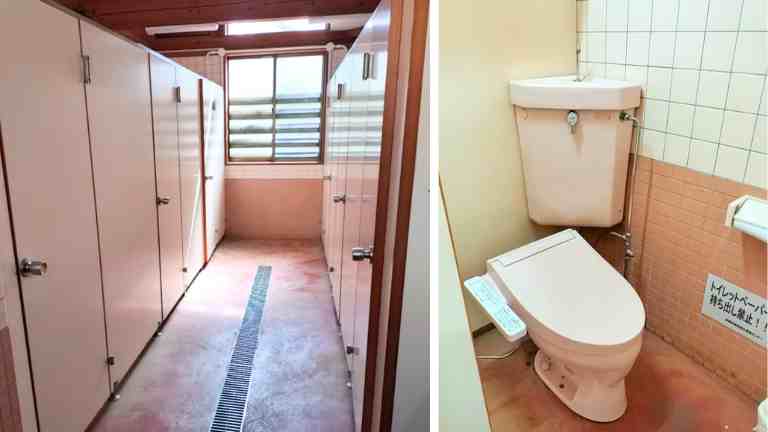 トイレの内部