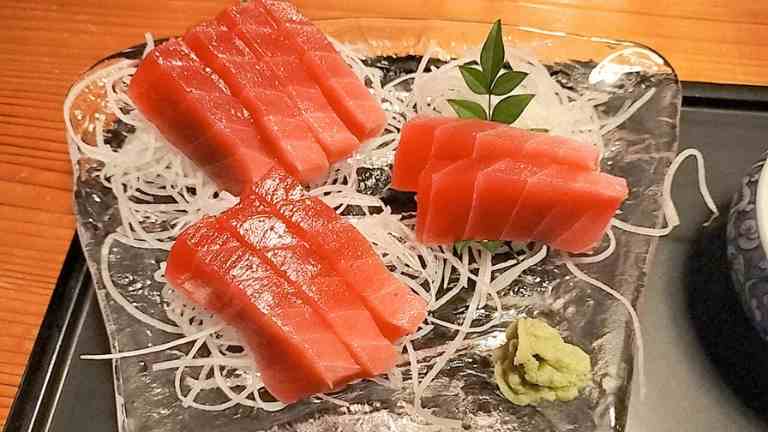 マグロのお刺身