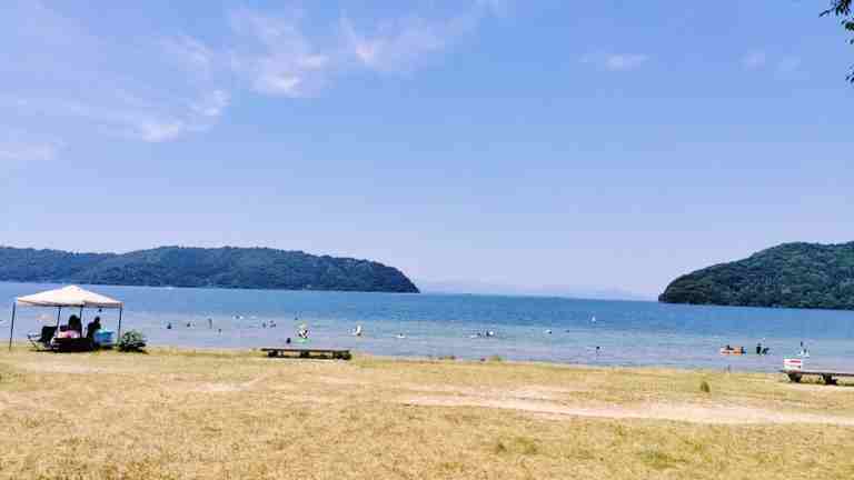 宮ヶ浜水浴場の砂浜