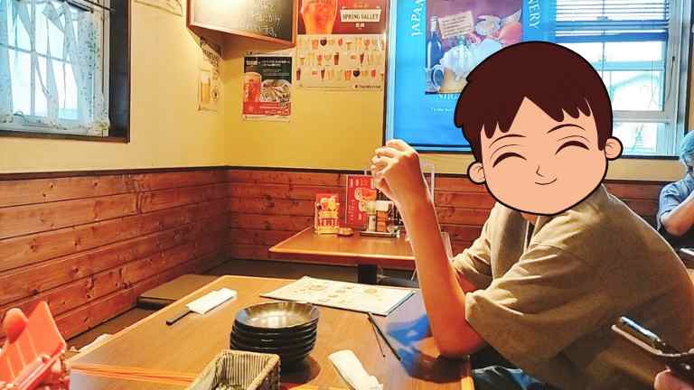 案内されたテーブル